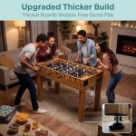 48in Adjustable Foosball Table for Man Cave