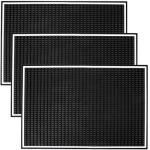 Jucoan Non-Slip Rubber Bar Mats – 3 Pack