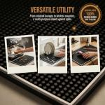 Jucoan Non-Slip Rubber Bar Mats – 3 Pack