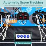Indoor Basketball Arcade Game with Scoreboard and Timer
