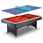 Hathaway Maverick 7 Ft Pool Table & Ping Pong Combo