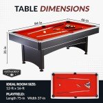 Hathaway Maverick 7 Ft Pool Table & Ping Pong Combo