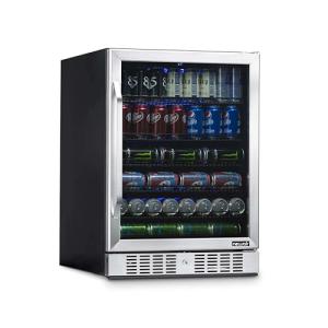 NewAir 24" Stainless Steel Beverage Fridge