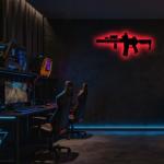 Gun Pistol Light Wall Decor Neon Sign Man Cave 3D LED Silhouette Gun Accessories Statue Christmas Valentine Birthday Gifts Home Bedroom Game Room 16 Colors Dimmable Night Lights 17.3"x6.7"