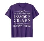 Clever Gift T-Shirt for Cigar Lovers