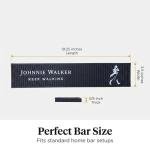 Johnnie Walker Scotch Whisky Bar Spill Mat 19"x4