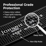 Johnnie Walker Scotch Whisky Bar Spill Mat 19"x4