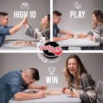 Bungee Table Fast Sling Puck Game for Fun