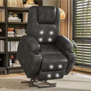 Flamaker Power Lift Recliner Chair with Massage