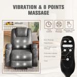 Flamaker Power Lift Recliner Chair with Massage