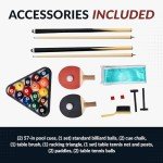 Hathaway Maverick 7 Ft Pool Table & Ping Pong Combo