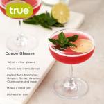 Set of 4 True Coupe Cocktail Glasses