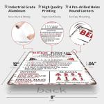 Beer Pong House Rules Vintage Metal Games Tin Signs Funny Classic Beer Pong Decor Poster - Man Cave, Garage, Bar, Office & Pub Club Aluminum Decor Plaque 8x12 Inch