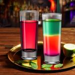 eispap 2 Ounce Shot Glasses Heavy Base, Small Liquor and Spirit Glasses, Durable Tequila Bar Glasses For Alcohol and Espresso Shots, Shooter Glass Set 2oz / 60ml (12-clear)