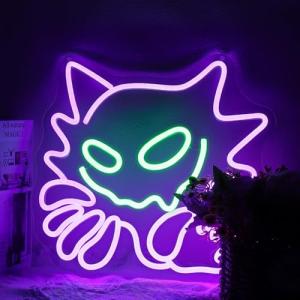 Anime Neon Wall Sign for Man Cave Decor