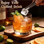 FTYSTALL Whiskey Glasses Set of 6, 12 oz Crystal Rocks Glass, Old Fashioned Bourbon Glass for Cocktail, Scotch and Vodka for Men Women, Clear Lowball Short Drinking Glasses, Anniversary Birthday Gifts