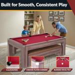 7-Foot Dining Pool Table with Ping Pong Top