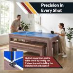 7-Foot Dining Pool Table with Ping Pong Top