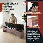 7-Foot Dining Pool Table with Ping Pong Top