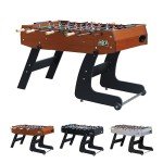 KICK Monarch 48" Brown Folding Foosball Table