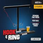 Hook & Ring Toss Game for Man Caves