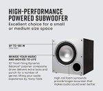 Polk Audio PSW10 10" Subwoofer for Massive Bass