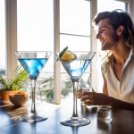 Set of 6 Unbreakable Plastic Martini Glasses