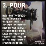Guinness Nitrosurge Device for Perfect Pub Pour