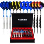 12-Piece Professional Steel Tip Dart Set