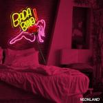 Bada Bing Neon Girl LED Sign for Man Cave