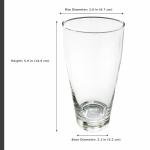 Amsterdam Beer Glasses Set - 4 Traditional Style