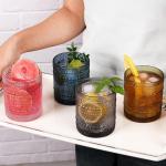 Vintage Hobnail Cocktail Glasses Set of 6