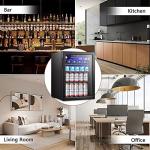 Mini Fridge for Beverages and Wine – 100 Can