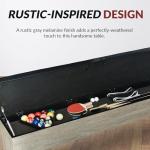 7-Foot Multifunctional Pool Table with Accessories