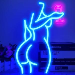 Dimmable LED Lady Neon Sign for Man Cave