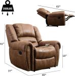 Classic Leather Recliner Chair for Your Man Cave