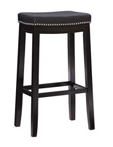 Stylish Black Bar Stool for Your Man Cave