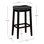 Stylish Black Bar Stool for Your Man Cave