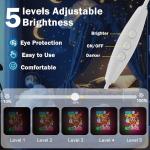 Hang in There It Gets Worse Neon Sign for Wall Décor Dimmable USB Hang in There It Gets Worse Bar Neon Signs Decor Compatible With Timer