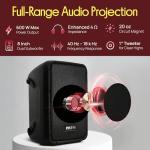 Pyle 300W Bluetooth DJ Speaker Mixer Bundle