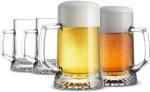 Bormioli Rocco 4-Pack Heavy Beer Mugs