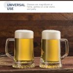 Bormioli Rocco 4-Pack Heavy Beer Mugs