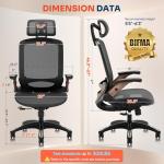 Ergonomic High Back Office Chair for Comfort