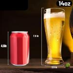 Baalaka Set of 2 Classic Pilsner Beer Glasses