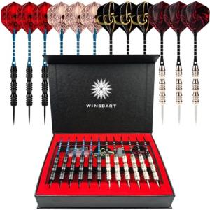 Winsdart Steel Tip Dart Set with Gift Box