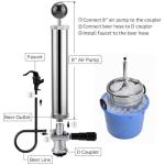MRbrew Chrome Beer Tap Pump for Parties