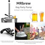 MRbrew Chrome Beer Tap Pump for Parties