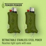 Toker Poker Mini Bic Keychain and Lighter Tool
