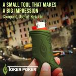 Toker Poker Mini Bic Keychain and Lighter Tool