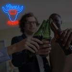 Dimmable Cowboy Neon Beer Sign for Man Cave